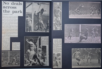 Press report from Adrian Killen's scrapbook