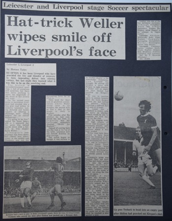 Hat-trick Weller wipes smile off Liverpool's face!