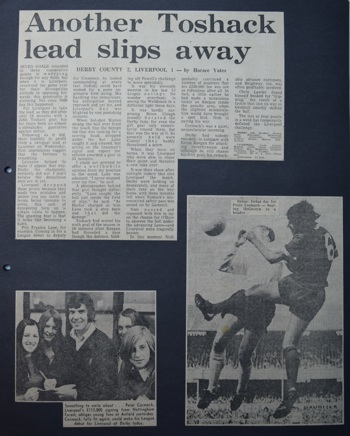 Another Toshack lead slips away