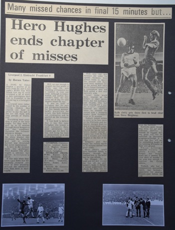 Hero Hughes ends chapter of misses - 12 September 1972