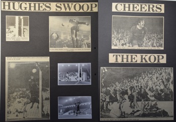 Hughes swoop cheers the Kop - 12 September 1972