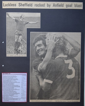 Luckless Sheffield rocked by Anfield goal blast - 23 September 1972