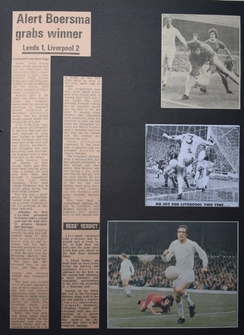 Alert Boersma grabs winner - 30 September 1972