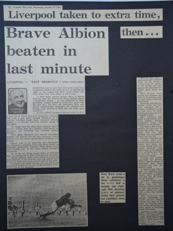 Press report from Adrian Killen's scrapbook