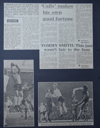 Cally makes his own fortune - 21 October 1972