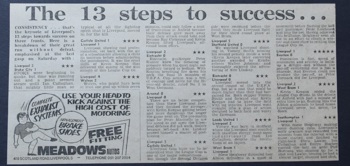 The 13 steps to success