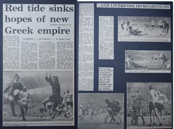 Press report from Adrian Killlen's scrapbook