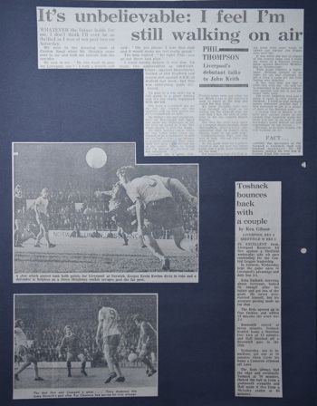 I feel I'm still walking on air, says Thompson - 28 October 1972