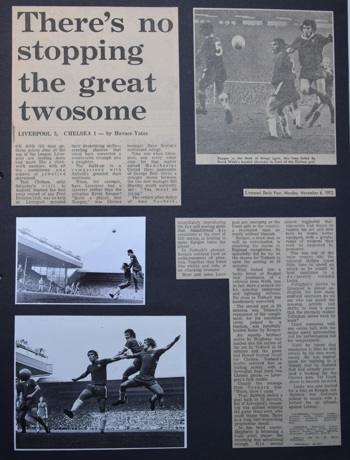 Press report from Adrian Killen's scrapbook