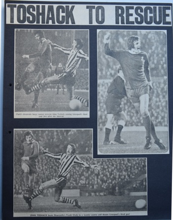 Toshack to the rescue