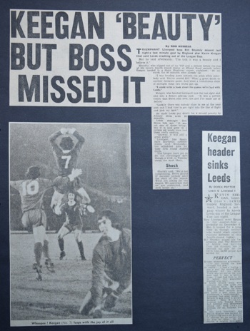 Press report from Adrian Killlen's scrapbook