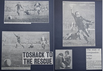 Toshack to the rescue