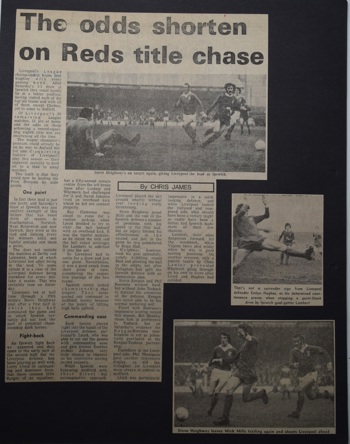 The odds shorten on Reds title chase