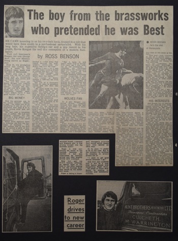 The boy from the brassworks who pretended he was Best