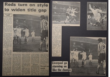 Press report from Adrian Killen's scrapbook