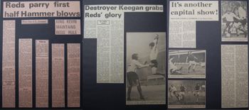Press reports from Adrian Killen's scrapbook
