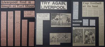 Press reports from Adrian Killen's scrapbook