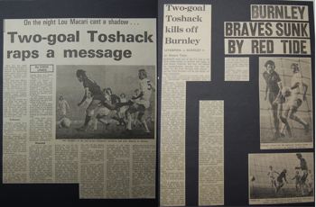 Press reports from Adrian Killen's scrapbook