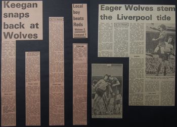 Press reports from Adrian Killen's scrapbook