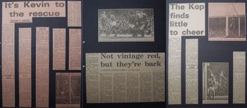 Press reports from Adrian Killen's scrapbook