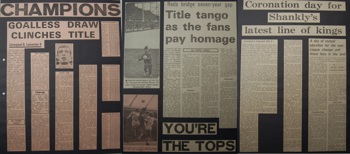 Press reports from Adrian Killen's scrapbook