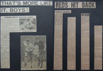 Press reports from Adrian Killen's scrapbook