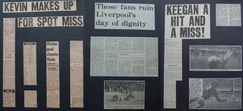 Press reports from Adrian Killen's scrapbook