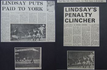 Lindsay's penalty clincher - 10 September 1975