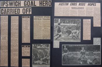Johnson stuns Anfield toilers - 13 September 1975