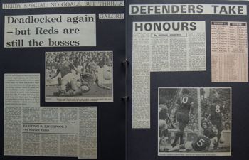 Press reports from Adrian Killen's scrapbook