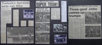 Press reports from Adrian Killen's scrapbook