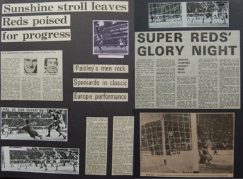 Press reports from Adrian Killen's scrapbook