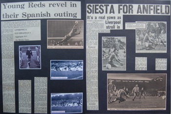 Press reports from Adrian Killen's scrapbook