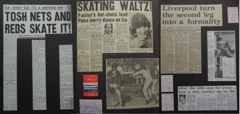 Press reports from Adrian Killen's scrapbook