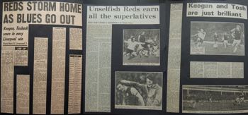 Press reports from Adrian Killen's scrapbook