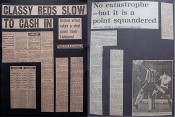 Press reports from Adrian Killen's scrapbook