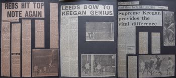 Press reports from Adrian Killen's scrapbook