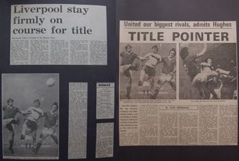 Press reports from Adrian Killen's scrapbook