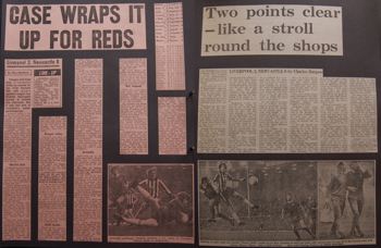 Press reports from Adrian Killen's scrapbook