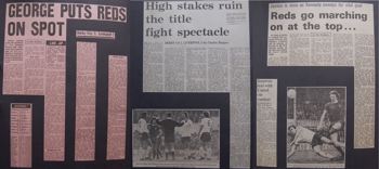 Press reports from Adrian Killen's scrapbook