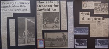 Press reports from Adrian Killen's scrapbook