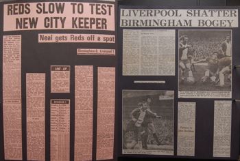 Press reports from Adrian Killen's scrapbook