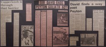 Press report from Adrian Killen's scrapbook