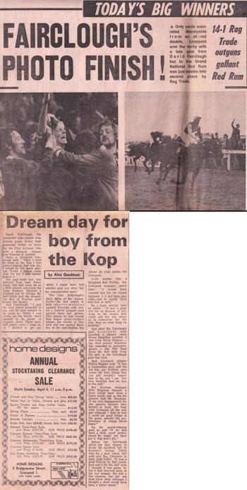 A photo-finish - 3 April 1976