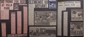 Press reports from Adrian Killen's scrapbook