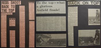 Press reports from Adrian Killen's scrapbook