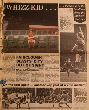 Fairclough a future star - 8 May 1976