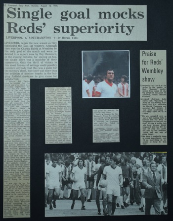 Press report from Adrian Killen's scrapbook