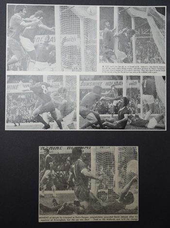 Johnson scores ! - 28 August 1976