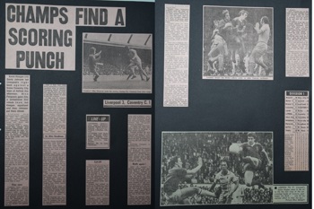 Press report from Adrian Killen's scrapbook